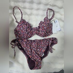 Sanctuary Retrograde Floral Bikini SET